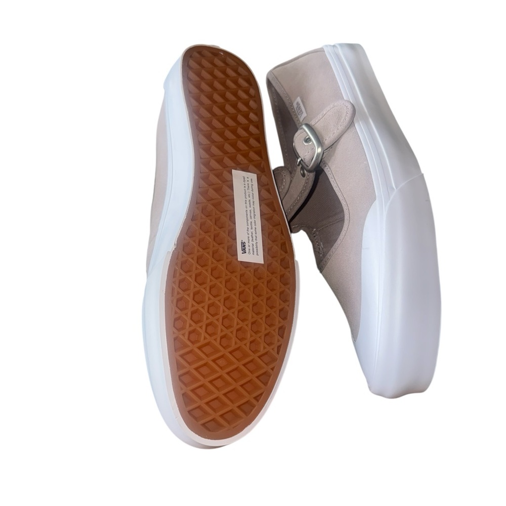 NEW VANS Mary Jane Suede Shoe In Color: Atmosphere Grey M-6.5 W-8 - Picture 9 of 11